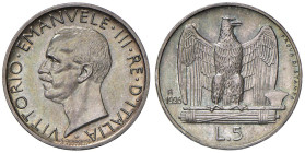 Vittorio Emanuele III (1900-1946) 5 Lire 1926 Prova di Stampa - Luppino PP174 AG (g 5,00) RRR

Status: FDC