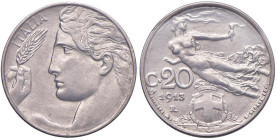 Vittorio Emanuele III (1900-1946) 20 Centesimi 1913 - Nomisma 1273 NI Sigillata qFDC/FDC da Francesco Cavalliere

Status: qFDC/FDC