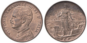 Vittorio Emanuele III (1900-1946) 5 Centesimi 1909 - Nomisma 1341 CU

Status: FDC