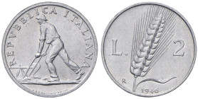 REPUBBLICA ITALIANA (1946-) 2 Lire 1946 - Gig. 324 IT R

Status: FDC
