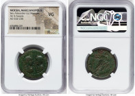 MOESIA. Marcianopolis. Severus Alexander with Julia Mamaea (AD 222-235). AE pentassarion (26mm, 1h). NGC VG. ΑΥΤ Κ Μ ΑΥΡ ϹΕΥΗ ΑΛΕΖΑΝΔΡΟϹ ΙΟΥΛΙΑ ΜΑΜΑΙΑ...