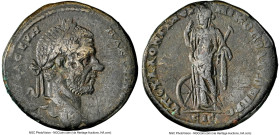 MOESIA. Nicopolis. Macrinus (AD 217-218). AE (27mm, 12.47 gm, 1h). NGC VF 5/5 - 4/5. AVT K M OΠEΛ CEVH-MAKPEINOC AVΓ, laureate head of Macrinus right ...