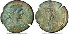 MOESIA. Nicopolis. Elagabalus (AD 218-222). AE (25mm, 11.89 gm, 6h). NGC VF 4/5 - 2/5. ΑΥ Κ Μ ΑΥΡ-ΑΝΤΩΝΙΝΟϹ, laureate, draped, and cuirassed bust of E...