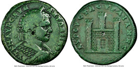 THRACE. Aug. Traiana. Caracalla (AD 198-217). AE (30mm, 18.72 gm, 6h). NGC Choice Fine 5/5 - 3/5, light smoothing. AVT K M AVP CEVH-ANTΩNEINOC, laurea...