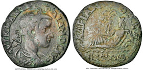 THRACE. Hadrianopolis. Gordian III (AD 238-244). AE (25mm, 7.76 gm, 1h). NGC VF 3/5 - 2/5, die shift. ΑΥΤ Κ Μ ΑΝΤ ΓΟΡΔΙΑΝΟϹ ΑΥΓ, laureate, draped, and...