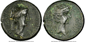 THRACIAN KINGDOM. Rhoemetalces I (ca. 11 BC-AD 12). AE (18mm, 4.90 gm, 7h). NGC VF 5/5 - 4/5. ΒΑΣΙΛΕΩ-Σ ΡΟΙΜΗΤΑΛΚΟΥ, diademed head of Rhoemetalces rig...