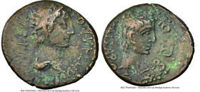 THRACIAN KINGDOM. Rhoemetalces I (ca. 11 BC-AD 12). AE (20mm, 4.84 gm, 5h). NGC Choice Fine 4/5 - 3/5. ΒΑΣΙΛΕΩΣ ΡΟΙΜΗΤΑΛΚΟΥ, diademed head of Rhoemeta...