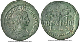 BITHYNIA. Nicaea. Severus Alexander (AD 222-235). AE (21mm, 4.70 gm, 7h). NGC Choice XF 5/5 - 4/5. Μ ΑΥΡ CΕΥΗ ΑΛEΖΑΝΔΡΟC ΑΥ, laureate head of Severus ...