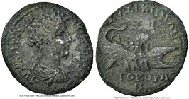 MYSIA. Cyzicus. Commodus (AD 177-192). AE (26mm, 7.54 gm, 12h). NGC Choice VF 5/5 - 1/5. Ca. AD 184-190. ΑΥ ΚΑΙ Μ ΑΥΡΗ-ΚΟΜΜΟΔΟϹ, laureate, cuirassed b...