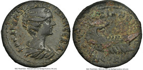 MYSIA. Cyzicus. Plautilla (AD 202-205). AE (25mm, 10.38 gm, 12h). NGC Choice VF 4/5 - 2/5, adjusted flan. ΦΟΥΛΒΙΑ ΠΛΑΥΤΙΛΛΑ ϹΕΒΑ, draped bust of Plaut...