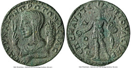 IONIA. Smyrna. Gordian III (AD 238-244). AE (29mm, 13.96 gm, 5h). NGC Choice XF 5/5 - 3/5. CMVPNAIΩNΠPΩTΩNACIAC, veiled, draped bust of Demeter left, ...