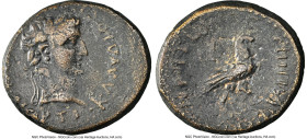 PHRYGIA. Amorium. Claudius (AD 41-54). AE (20mm, 5.93 gm, 1h). NGC VF 4/5 - 3/5. ΤΙ-ΚΛΑΥΔΙΟϹ ΓΕΡΜΑΝΙΚΟϹ ΚΑΙϹΑΡ, laureate head of Claudius right / ΕΠΙ ...
