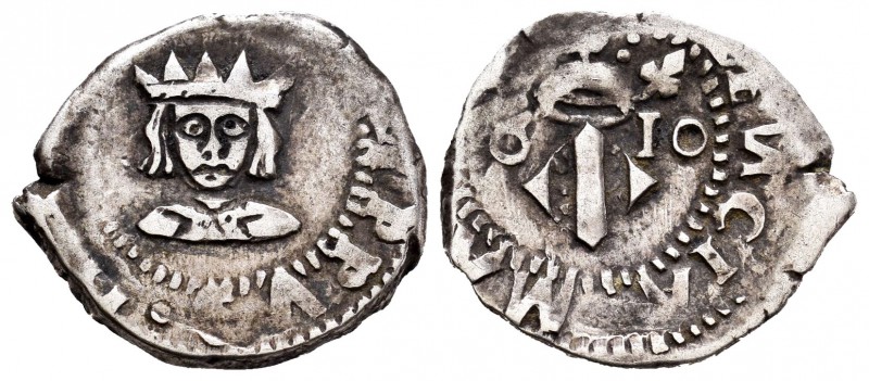 Felipe III (1598-1621). Dieciocheno. 1610. (Cal-511). (FM-2). Ag. 2,29 g. La N d...