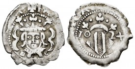 Felipe IV (1621-1665). Dieciocheno. 1624. Valencia. (Ffc-105). Ag. 2,23 g. El "6" de la fecha parece un "0". Barbado tipo B. MBC-. Est...80,00.
