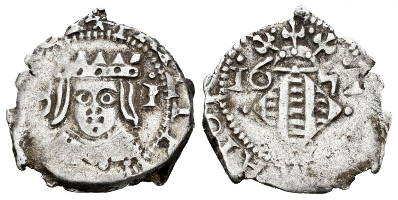 Felipe IV (1621-1665). Dieciocheno. 1651. Valencia. (FM-163). Ag. 2,04 g. Valor ...