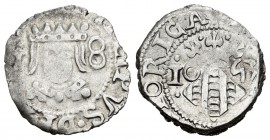 Felipe IV (1621-1665). Dieciocheno. 1653. Valencia. (FM-170). Ag. 2,09 g. Punto sobre corona. MBC. Est...60,00.