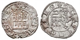Reino de Castilla y León. Alfonso X (1252-1284). Maravedí Prieto. (Bautista-389). Ve. 0,76 g. Sin marca de ceca. EBC-. Est...30,00.