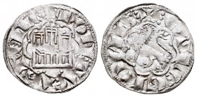 Reino de Castilla y León. Alfonso X (1252-1284). Noven. (Bautista-392). (Mozo-A-10.11.47). Ve. 0,76 g. Sin marca de ceca. EBC. Est...30,00.
