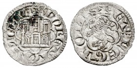 Reino de Castilla y León. Alfonso X (1252-1284). Novén. (Bautista-392). (Mozo-A-10.11.47). Ve. 0,82 g. Sin marca de ceca. EBC. Est...30,00.