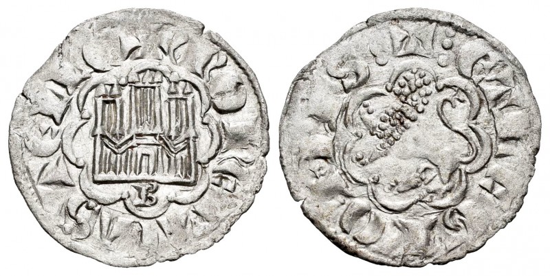 Reino de Castilla y León. Alfonso X (1252-1284). Novén. Burgos. (Bautista-394). ...