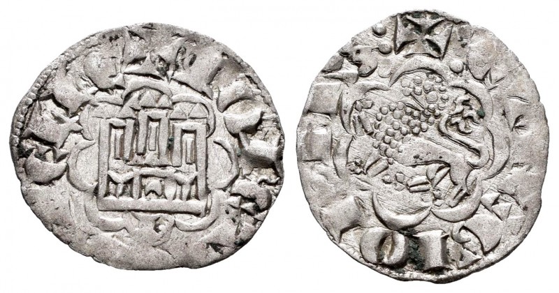 Reino de Castilla y León. Alfonso X (1252-1284). Novén. Burgos. (Bautista-394 va...