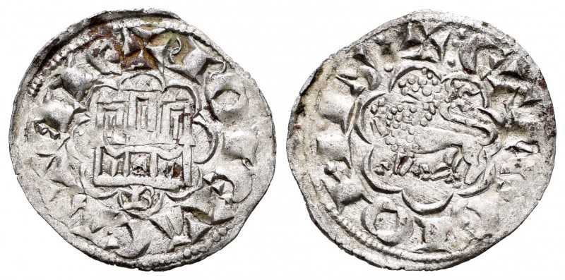 Reino de Castilla y León. Alfonso X (1252-1284). Novén. Burgos. (Bautista-394 va...