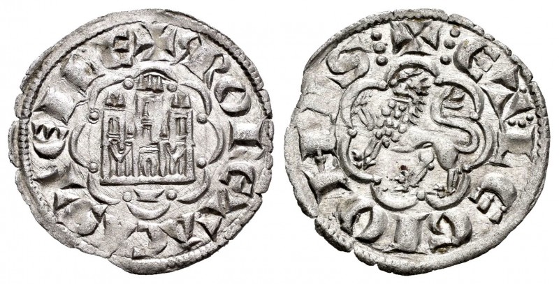 Reino de Castilla y León. Alfonso X (1252-1284). Novén. Cuenca. (Bautista-397). ...