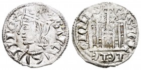 Reino de Castilla y León. Sancho IV (1284-1295). Cornado. Burgos. (Bautista-427). Anv.: 3 puntos en corona y estrella encima. Rev.: B y estrella a los...
