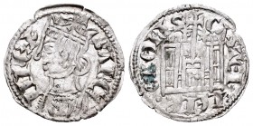 Reino de Castilla y León. Sancho IV (1284-1295). Cornado. Burgos. (Bautista-427 variante). Rev.: Leyenda CASTELE LE·GIONIS. Con B y estrella a los lad...