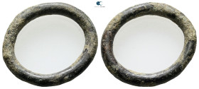 Central Europe.  200-100 BC. Ring Money AE