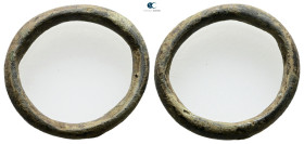 Central Europe.  200-100 BC. Ring Money AE