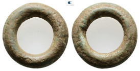 Central Europe.  200 BC. Ring Money AE