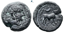 Hispania. Castulo circa 130-100 BC. Bronze Æ