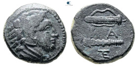 Kings of Macedon. Uncertain mint. Alexander III "the Great" 336-323 BC. Bronze Æ