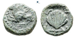Thrace. Abdera circa 450-440 BC. Bronze Æ