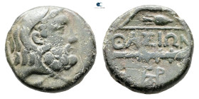 Islands off Thrace. Thasos circa 169-90 BC. Bronze Æ