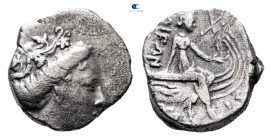 Euboea. Histiaia circa 300-100 BC. Tetrobol AR