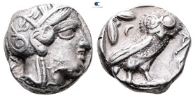 Attica. Athens circa 454-404 BC. Tetradrachm AR