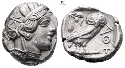 Attica. Athens circa 454-404 BC. Tetradrachm AR