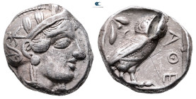 Attica. Athens circa 454-404 BC. Tetradrachm AR