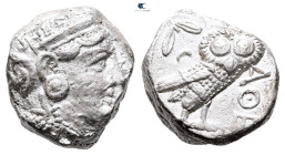 Attica. Athens circa 355-294 BC. Tetradrachm AR