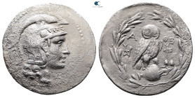Attica. Athens circa 154-153 BC. Tetradrachm AR. New Style Coinage