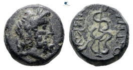 Mysia. Pergamon circa 150 BC. Bronze Æ
