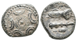 Kings of Macedon, Alexander III “the Great” (336-323 BC). Æ (13mm, 3.33g).Uncertain mint, time of Philip III - Antigonos I Monophthalmos, c. 323-310 B...