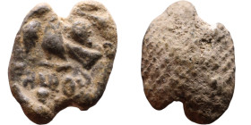 Late Roman / Byzantine period - Lead seal

19mm 4,18g