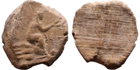 Classical Antiquity (Greece / Rome) – Terracotta token

23mm 3,13g