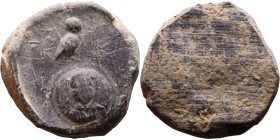 Classical Antiquity (Greece / Rome) – Terracotta token

23mm 3,67g