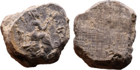 Classical Antiquity (Greece / Rome) – Terracotta token

23mm 3,14g