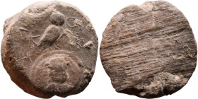 Classical Antiquity (Greece / Rome) – Terracotta token

20mm 2,35g