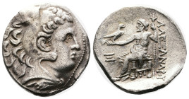 Kings of Macedon. Antigonos II Gonatas, 277/6-239 BC. In the name and types of Alexander III. Circa 275 BC. Silver Tetradrachm (27 mm, 17.12 g.). Pell...